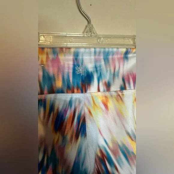 Tek Gear drytek Leggings with Multicolor Pattern small pocket in waist - Picture 6 of 10